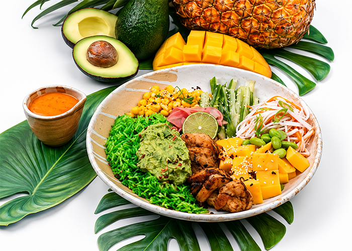 Mango Seafood Bowl